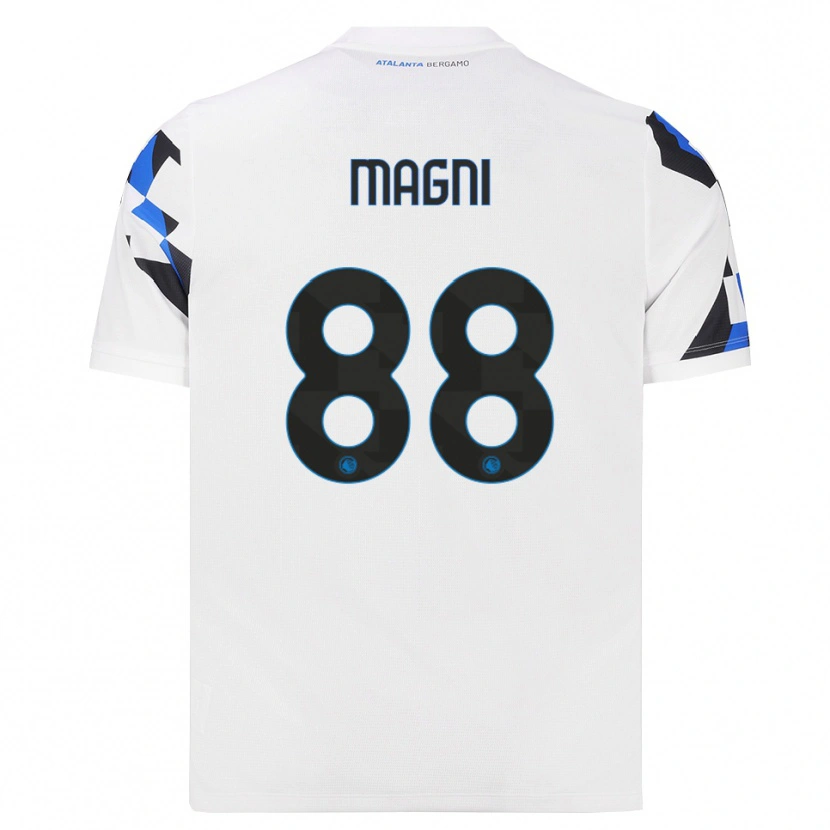 Danxen Børn Gloria Magni #88 Hvid Rød Blå Udebane Spillertrøjer 2026/27 Trøje T-Shirt
