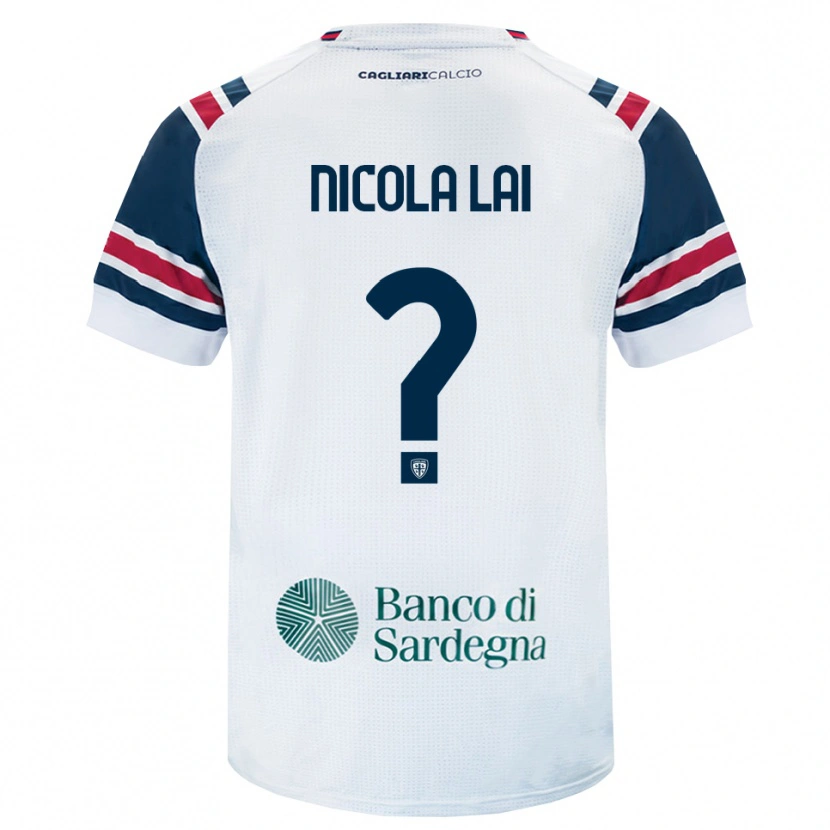 Danxen Børn Nicola Lai #0 Hvid Rød Grøn Udebane Spillertrøjer 2026/27 Trøje T-Shirt