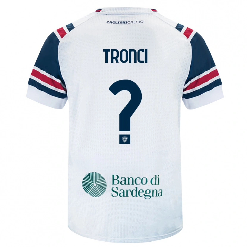 Danxen Børn Tronci Ii #0 Hvid Rød Grøn Udebane Spillertrøjer 2026/27 Trøje T-Shirt