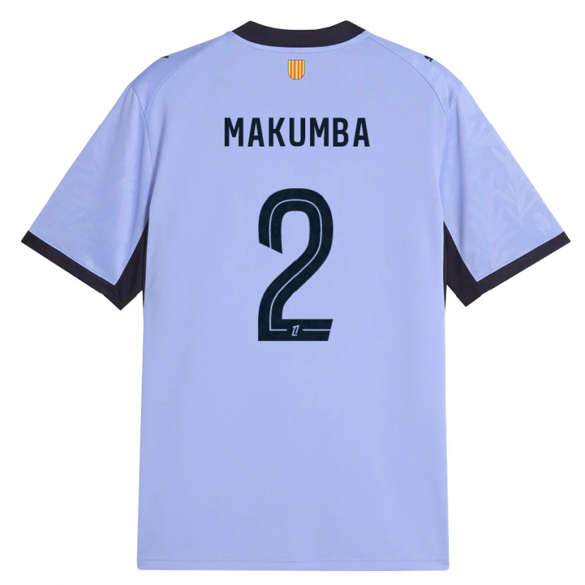 Danxen Børn Enzo Makumba #2 Lilla Sort Tredje Sæt Spillertrøjer 2026/27 Trøje T-Shirt