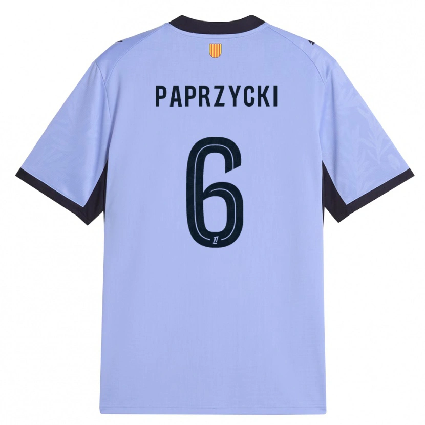 Danxen Børn Aurore Paprzycki #6 Lilla Sort Tredje Sæt Spillertrøjer 2026/27 Trøje T-Shirt