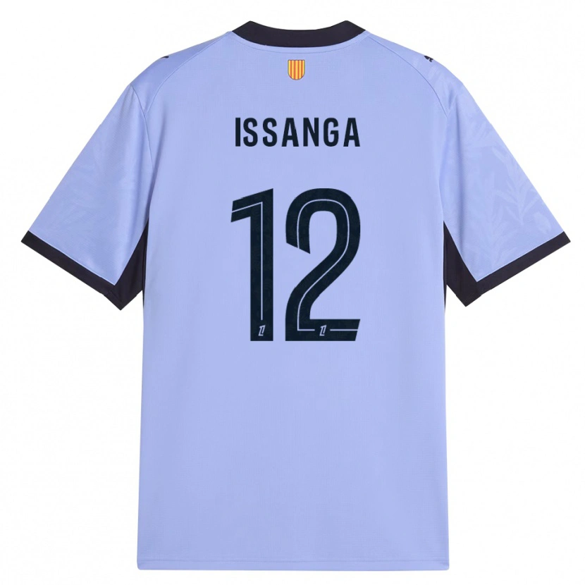Danxen Børn Alexandre Issanga #12 Lilla Sort Tredje Sæt Spillertrøjer 2026/27 Trøje T-Shirt