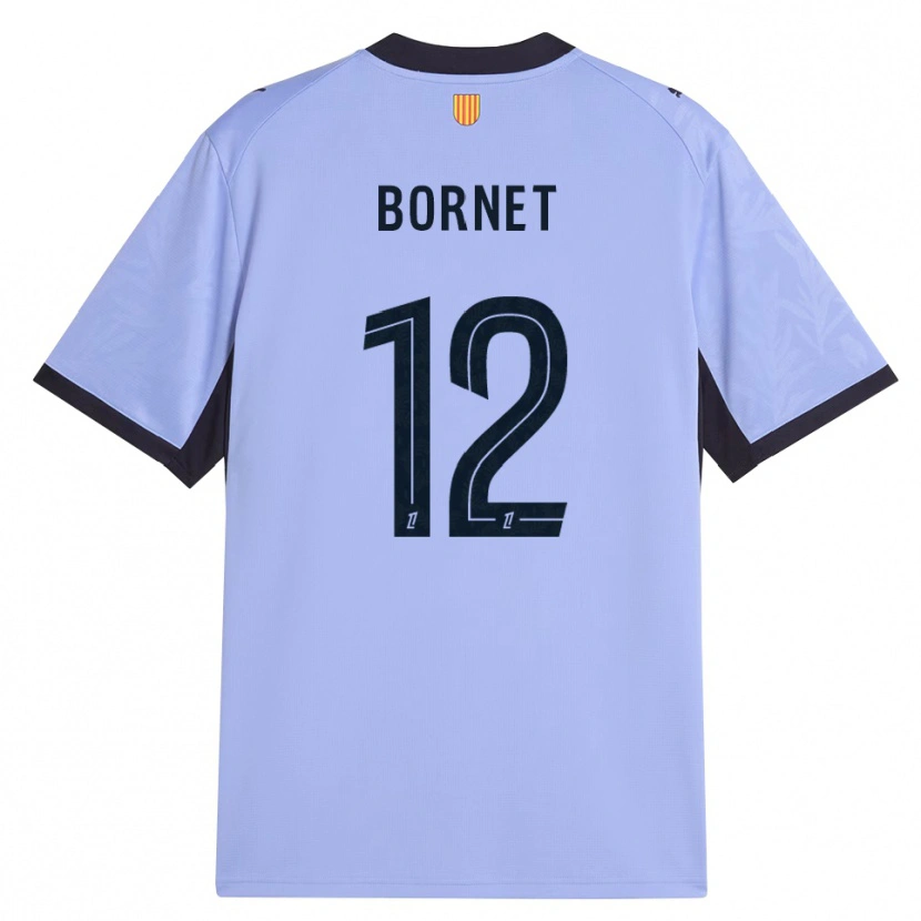 Danxen Børn Camille Bornet #12 Lilla Sort Tredje Sæt Spillertrøjer 2026/27 Trøje T-Shirt