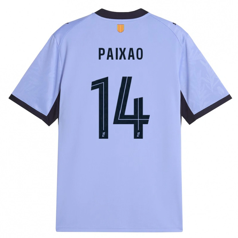 Danxen Børn Igor Paixão #14 Lilla Sort Tredje Sæt Spillertrøjer 2026/27 Trøje T-Shirt