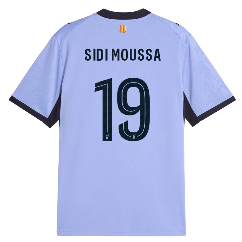 Danxen Børn Salima Sidi Moussa #19 Lilla Sort Tredje Sæt Spillertrøjer 2026/27 Trøje T-Shirt