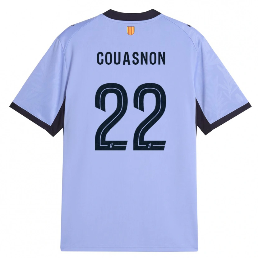Danxen Børn Roxane Couasnon #22 Lilla Sort Tredje Sæt Spillertrøjer 2026/27 Trøje T-Shirt