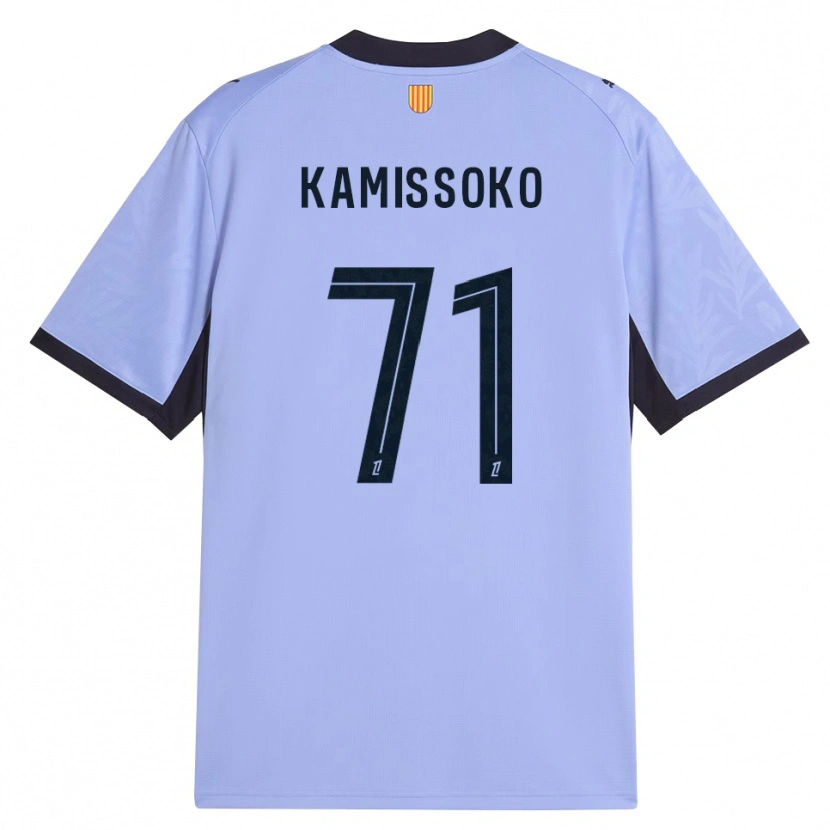 Danxen Børn Nouhoum Kamissoko #71 Lilla Sort Tredje Sæt Spillertrøjer 2026/27 Trøje T-Shirt