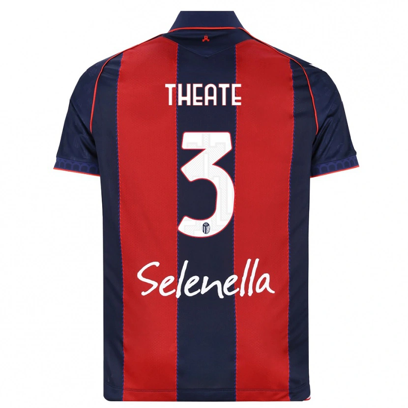 Danxen Børn Arthur Theate #3 Kongelig Blå Rød Hvid Hjemmebane Spillertrøjer 2026/27 Trøje T-Shirt