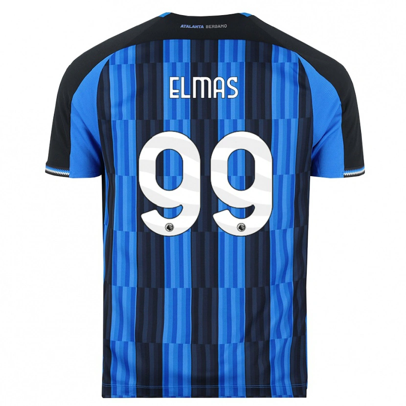 Danxen Børn Eljif Elmas #99 Blå Sort Rød Hjemmebane Spillertrøjer 2026/27 Trøje T-Shirt
