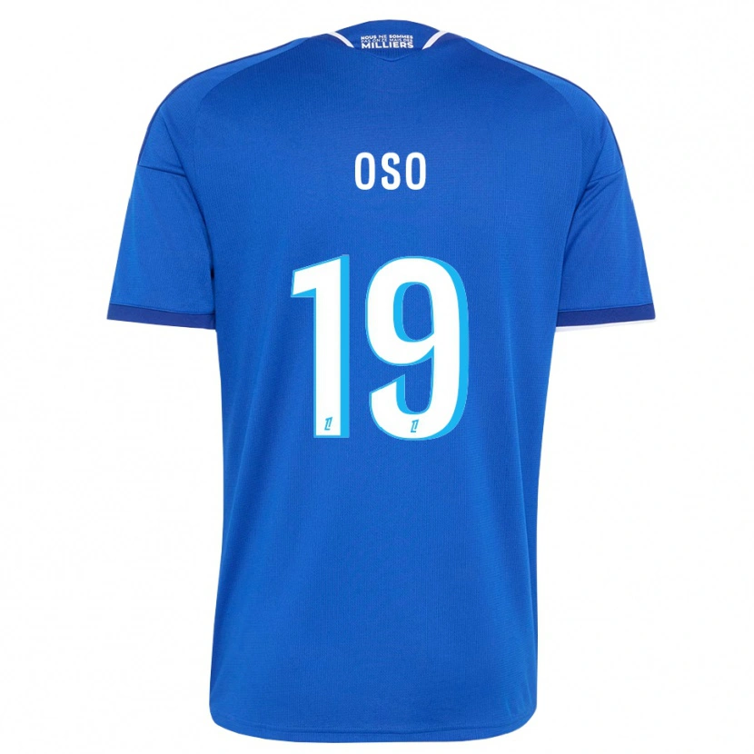 Danxen Mænd Oso #19 Kongeblå Hvid Hjemmebane Spillertrøjer 2026/27 Trøje T-Shirt