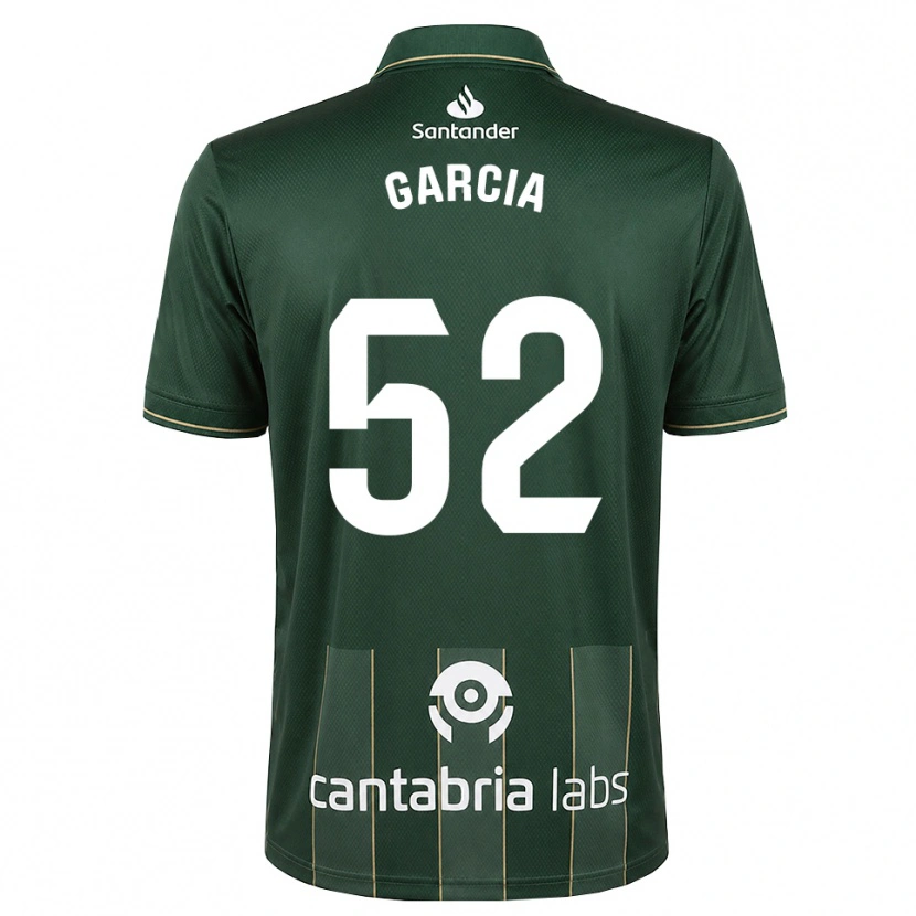 Danxen Mænd Pablo García #52 Mørk Skifergrå Hvid Udebane Spillertrøjer 2026/27 Trøje T-Shirt