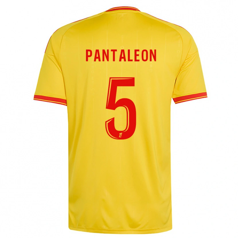 Danxen Mænd Tom Pantaleon #5 Guld Orange Rød Hjemmebane Spillertrøjer 2026/27 Trøje T-Shirt