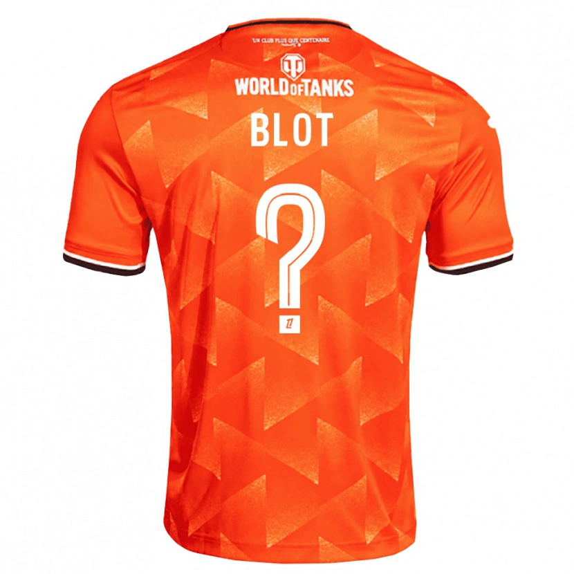 Danxen Mænd Enzo Blot #0 Orange Hvid Sort Hjemmebane Spillertrøjer 2026/27 Trøje T-Shirt