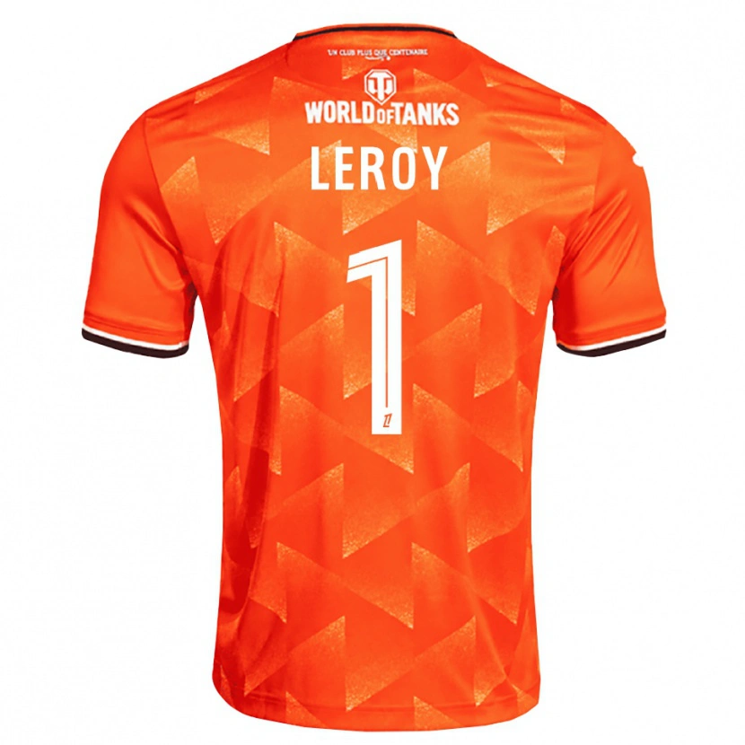 Danxen Mænd Benjamin Leroy #1 Orange Hvid Sort Hjemmebane Spillertrøjer 2026/27 Trøje T-Shirt