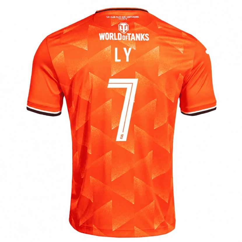 Danxen Mænd Mactar Ly #7 Orange Hvid Sort Hjemmebane Spillertrøjer 2026/27 Trøje T-Shirt