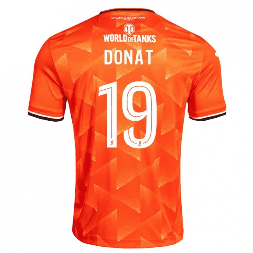 Danxen Mænd Noa Donat #19 Orange Hvid Sort Hjemmebane Spillertrøjer 2026/27 Trøje T-Shirt