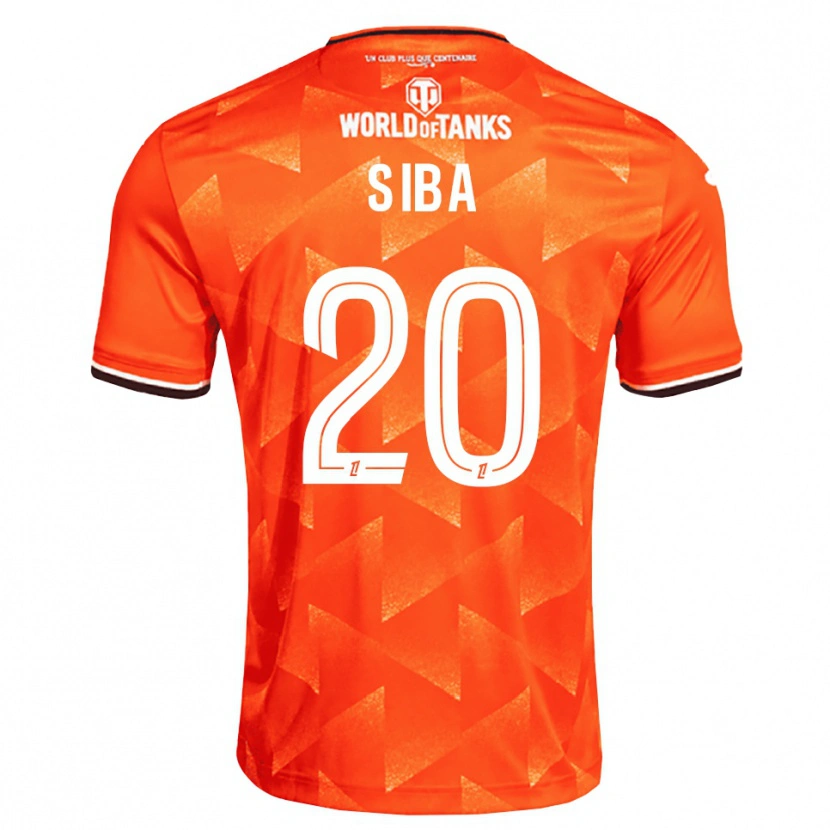 Danxen Mænd Stevan Siba #20 Orange Hvid Sort Hjemmebane Spillertrøjer 2026/27 Trøje T-Shirt