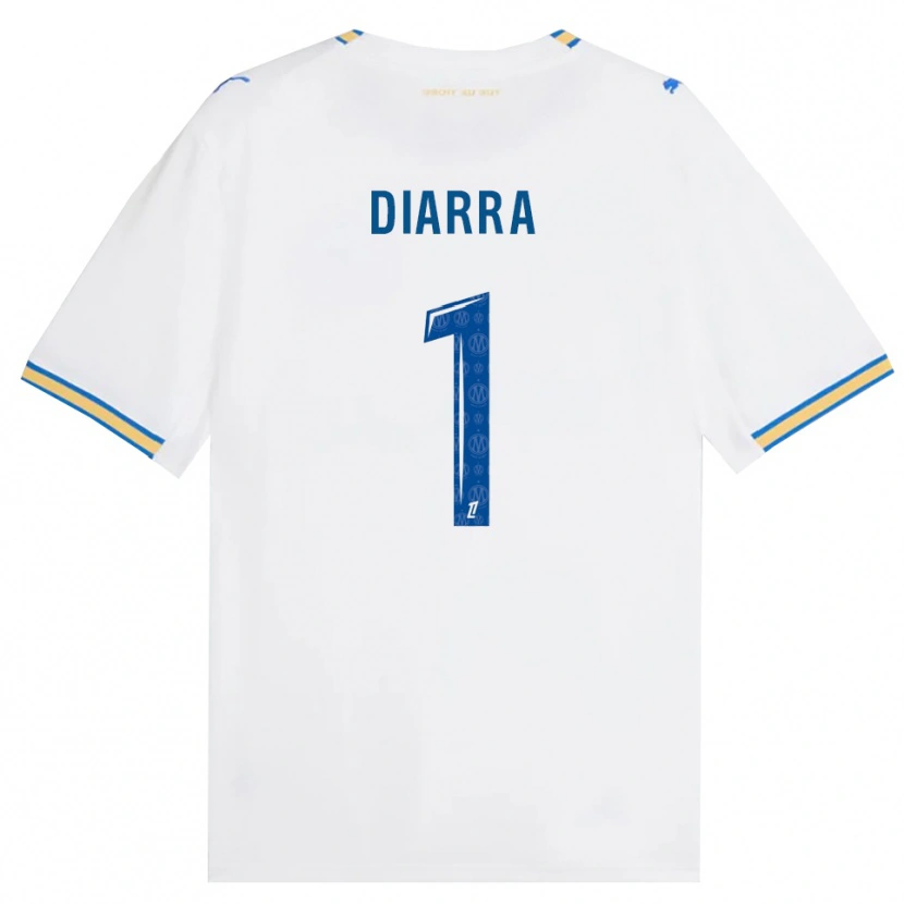 Danxen Mænd Cheick Diarra #1 Dodgerblå Hvid Hjemmebane Spillertrøjer 2026/27 Trøje T-Shirt