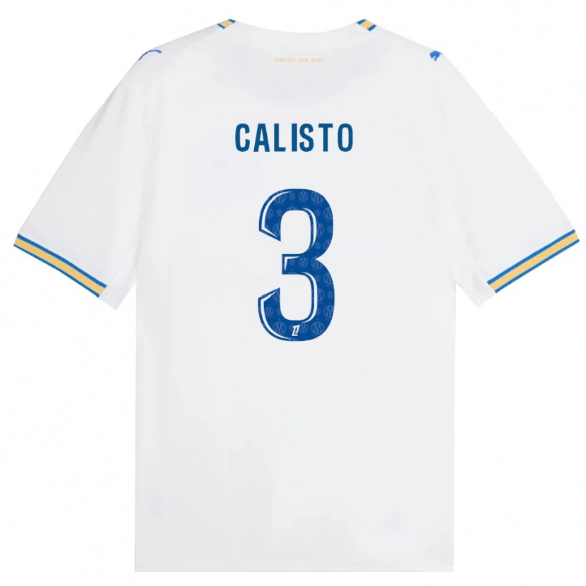 Danxen Mænd Gianni Calisto #3 Dodgerblå Hvid Hjemmebane Spillertrøjer 2026/27 Trøje T-Shirt