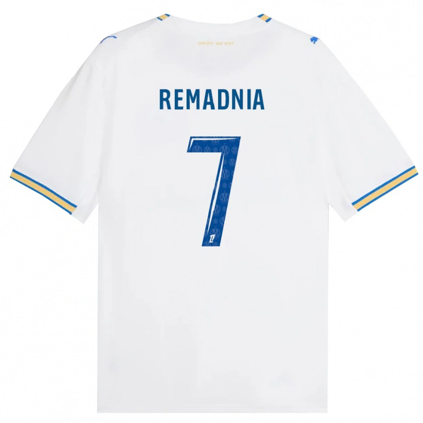Danxen Mænd Saïd Remadnia #7 Dodgerblå Hvid Hjemmebane Spillertrøjer 2026/27 Trøje T-Shirt