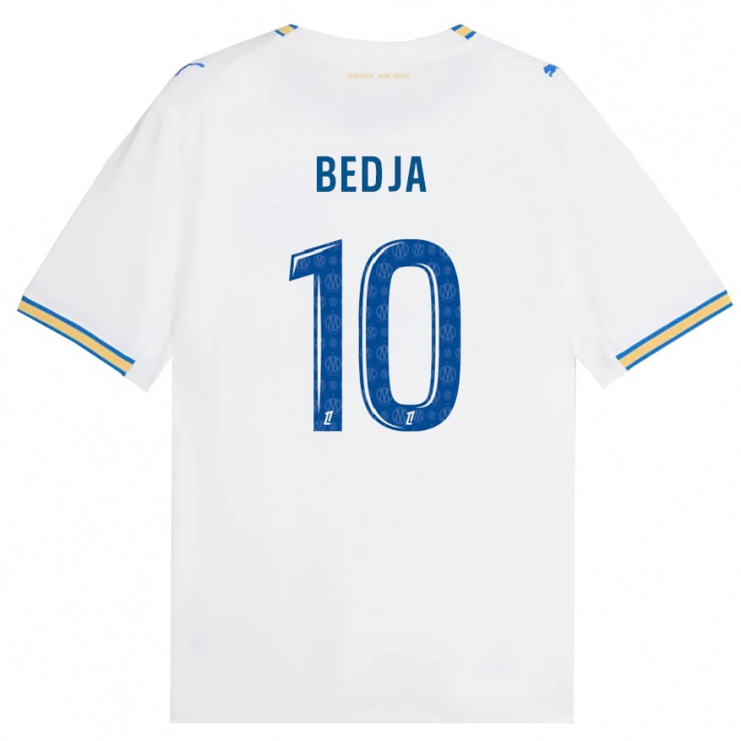 Danxen Mænd Samy Bedja #10 Dodgerblå Hvid Hjemmebane Spillertrøjer 2026/27 Trøje T-Shirt