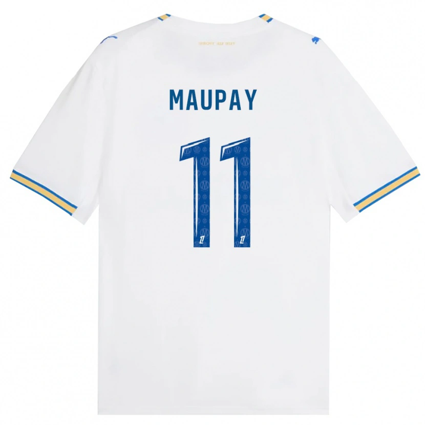 Danxen Mænd Neal Maupay #11 Dodgerblå Hvid Hjemmebane Spillertrøjer 2026/27 Trøje T-Shirt