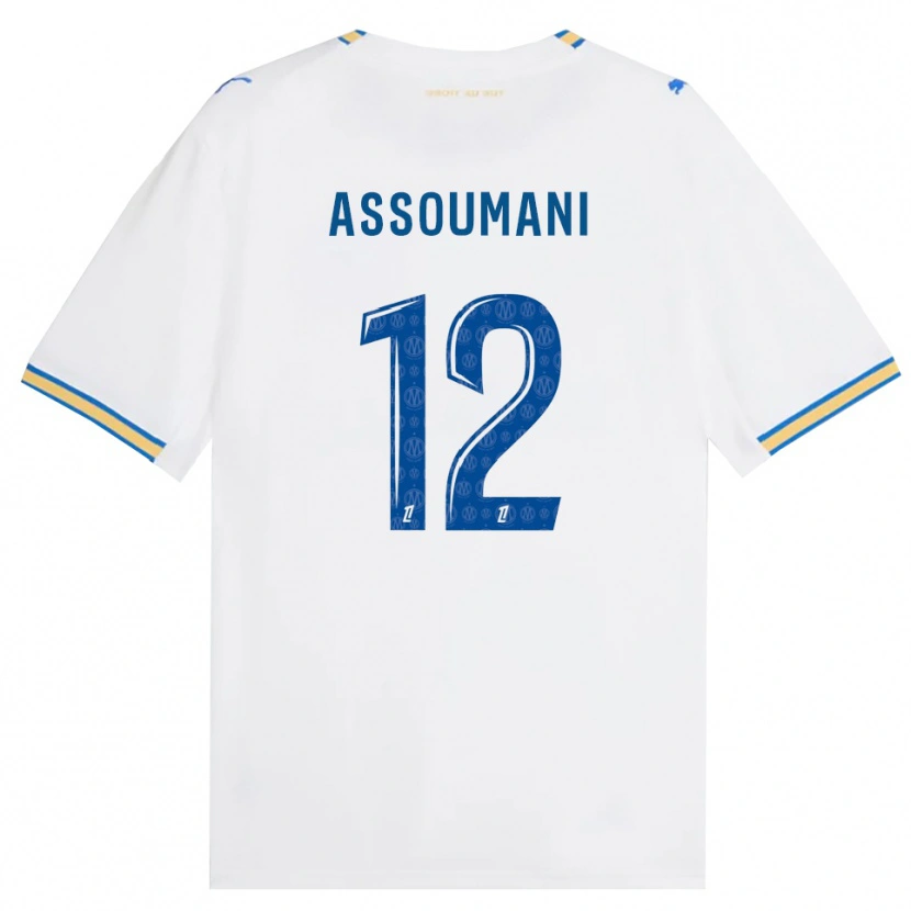 Danxen Mænd Saïfi Assoumani #12 Dodgerblå Hvid Hjemmebane Spillertrøjer 2026/27 Trøje T-Shirt
