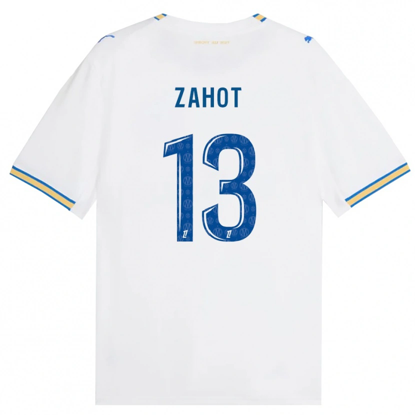 Danxen Mænd Sarah Zahot #13 Dodgerblå Hvid Hjemmebane Spillertrøjer 2026/27 Trøje T-Shirt