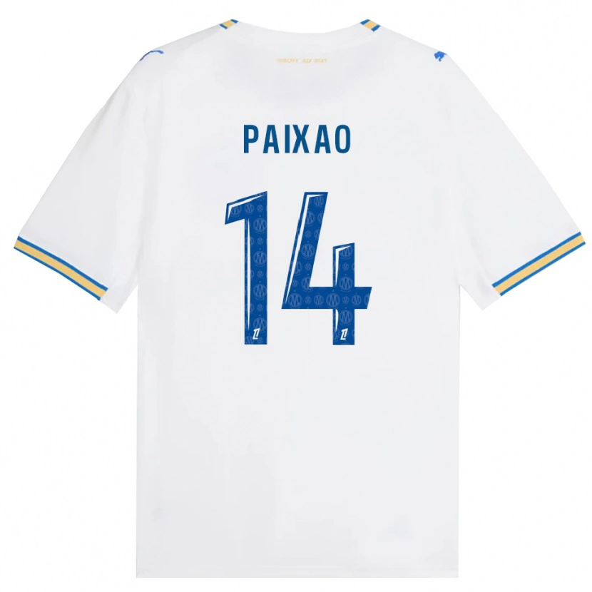 Danxen Mænd Igor Paixão #14 Dodgerblå Hvid Hjemmebane Spillertrøjer 2026/27 Trøje T-Shirt