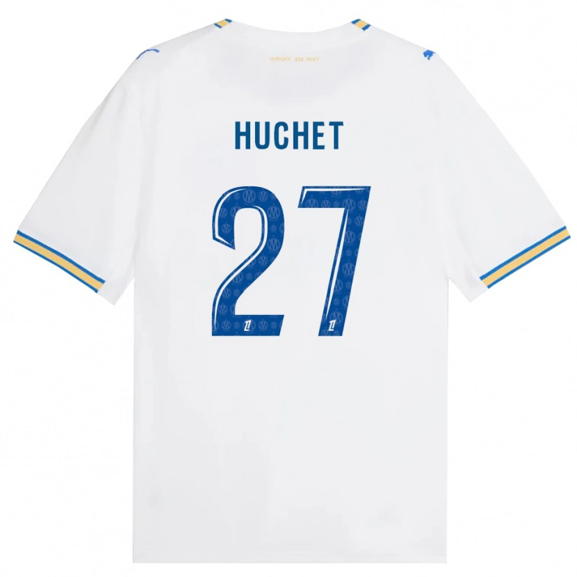 Danxen Mænd Sarah Huchet #27 Dodgerblå Hvid Hjemmebane Spillertrøjer 2026/27 Trøje T-Shirt
