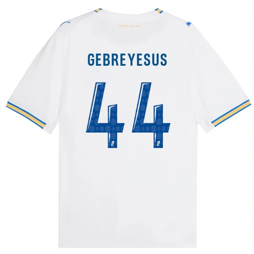 Danxen Mænd Esey Gebreyesus #44 Dodgerblå Hvid Hjemmebane Spillertrøjer 2026/27 Trøje T-Shirt