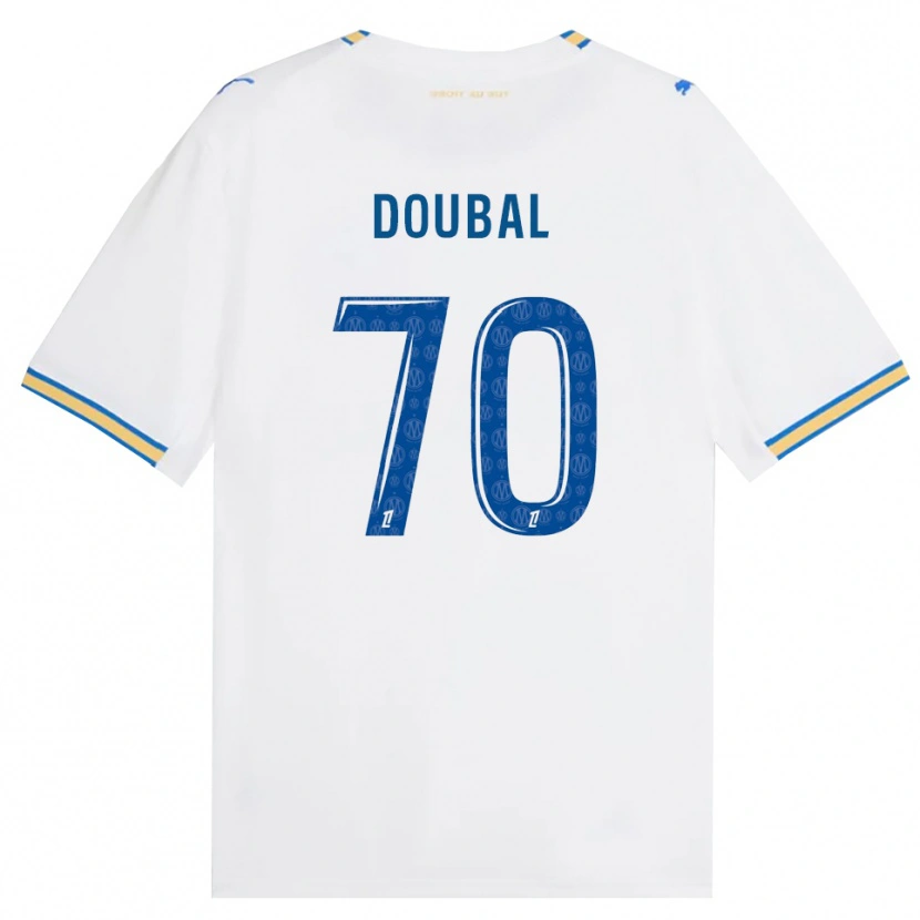 Danxen Mænd Anis Doubal #70 Dodgerblå Hvid Hjemmebane Spillertrøjer 2026/27 Trøje T-Shirt