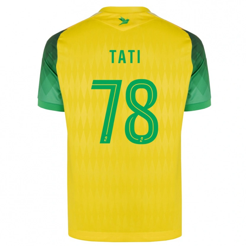 Danxen Mænd Tylel Tati #78 Gul Grøn Rød Hjemmebane Spillertrøjer 2026/27 Trøje T-Shirt