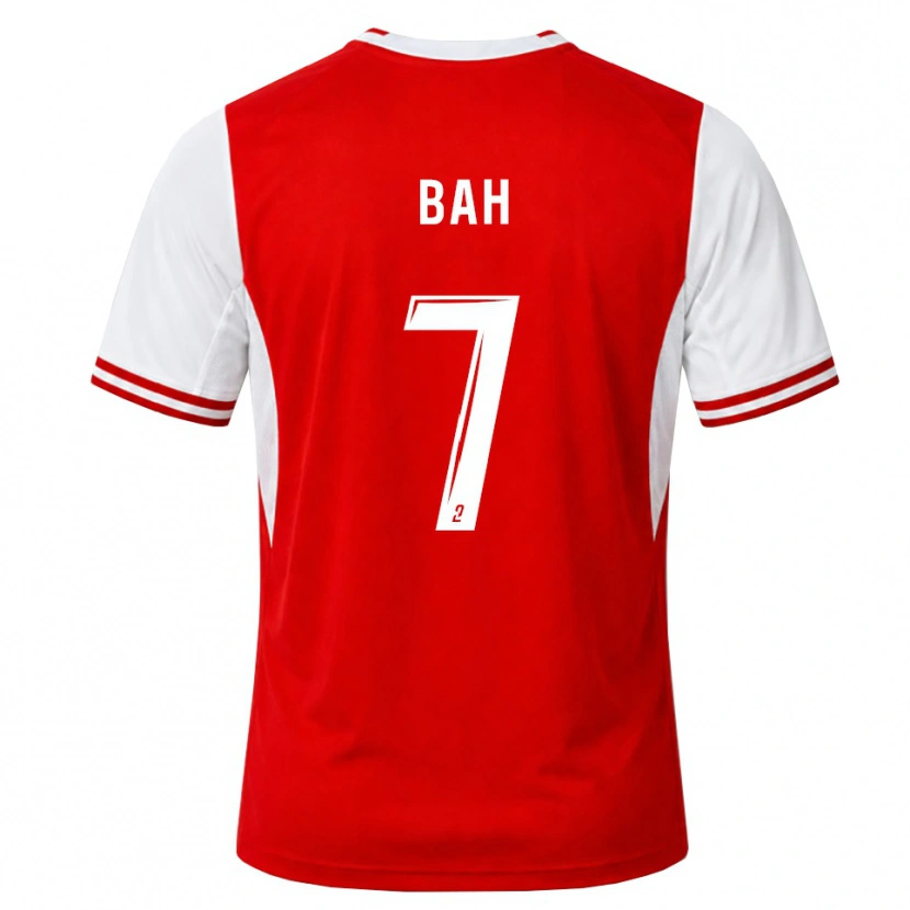 Danxen Mænd Therno Bah #7 Rød Hvid Hjemmebane Spillertrøjer 2026/27 Trøje T-Shirt