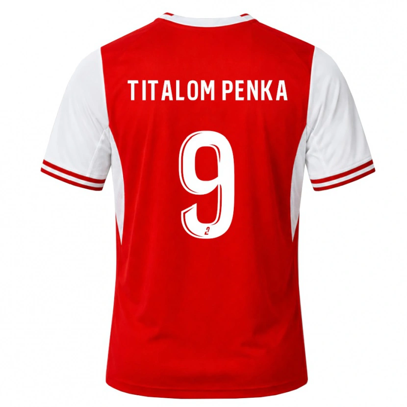 Danxen Mænd Titalom Penka #9 Rød Hvid Hjemmebane Spillertrøjer 2026/27 Trøje T-Shirt