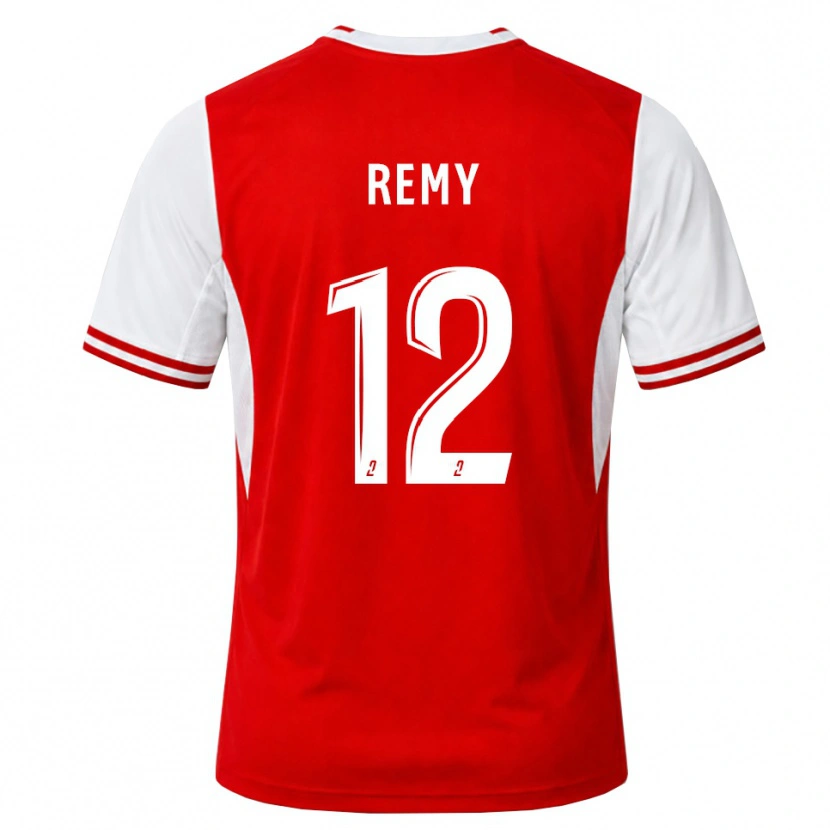 Danxen Mænd Mathéo Remy #12 Rød Hvid Hjemmebane Spillertrøjer 2026/27 Trøje T-Shirt