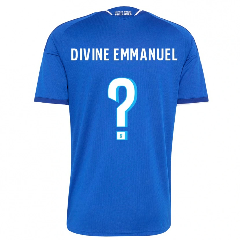 Danxen Mænd Victor Divine Emmanuel #0 Kongeblå Hvid Hjemmebane Spillertrøjer 2026/27 Trøje T-Shirt