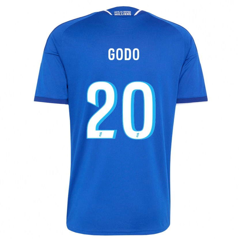 Danxen Mænd Martial Godo #20 Kongeblå Hvid Hjemmebane Spillertrøjer 2026/27 Trøje T-Shirt
