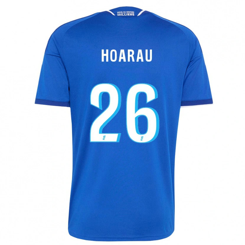 Danxen Mænd Fanny Hoarau #26 Kongeblå Hvid Hjemmebane Spillertrøjer 2026/27 Trøje T-Shirt