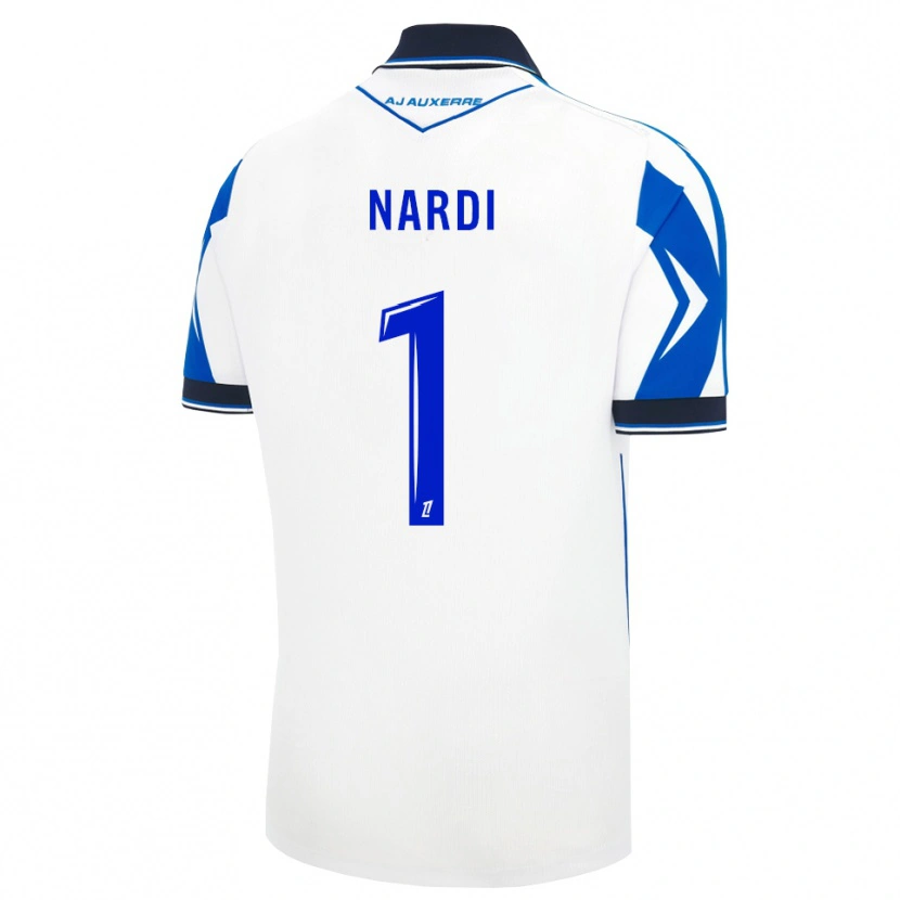 Danxen Mænd Paul Nardi #1 Sort Hvid Blå Hjemmebane Spillertrøjer 2026/27 Trøje T-Shirt