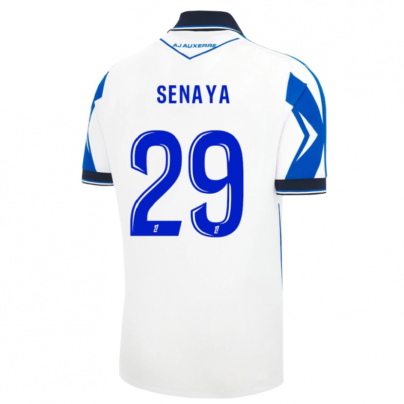 Danxen Mænd Marvin Senaya #29 Sort Hvid Blå Hjemmebane Spillertrøjer 2026/27 Trøje T-Shirt