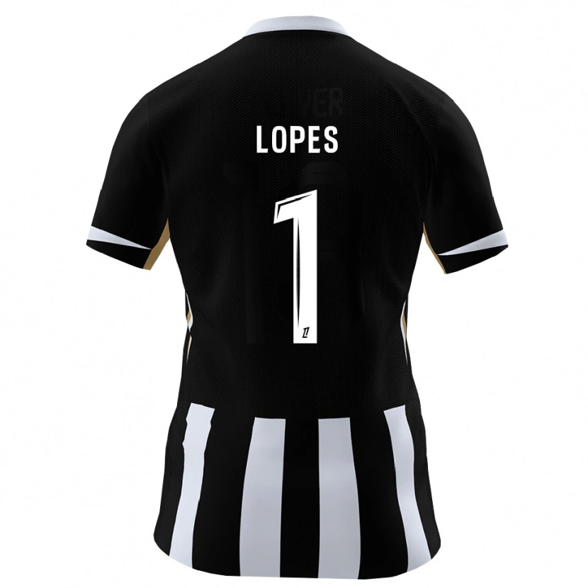 Danxen Mænd Anthony Lopes #1 Sort Blå Hjemmebane Spillertrøjer 2026/27 Trøje T-Shirt