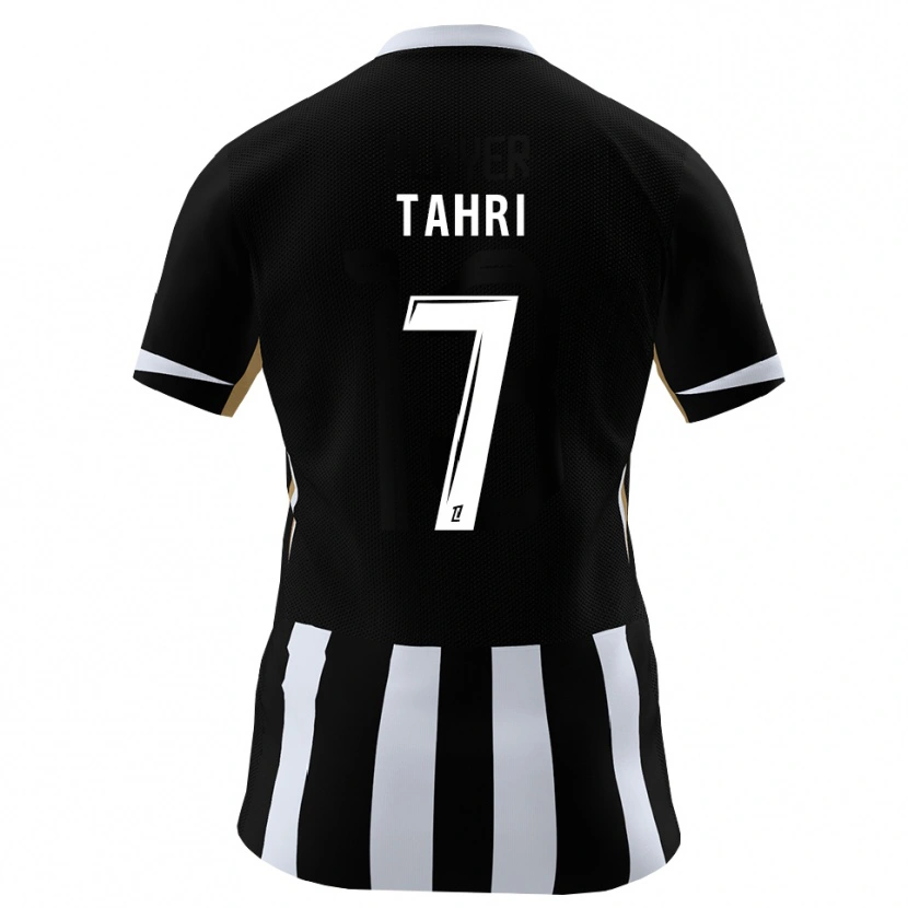 Danxen Mænd Sofiane Tahri #7 Sort Blå Hjemmebane Spillertrøjer 2026/27 Trøje T-Shirt