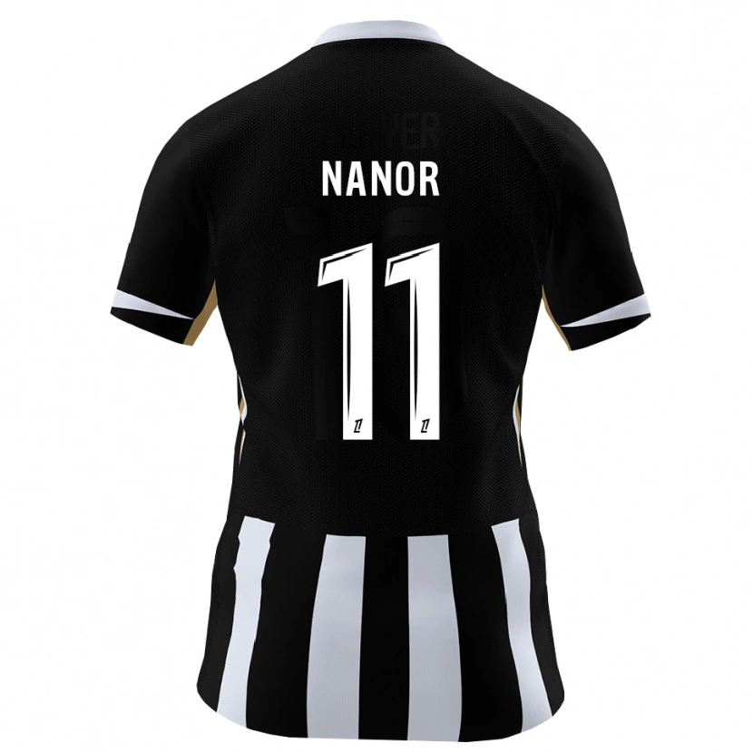 Danxen Mænd Enzo Nanor #11 Sort Blå Hjemmebane Spillertrøjer 2026/27 Trøje T-Shirt