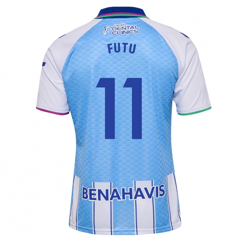 Danxen Mænd Mirian Córdoba Álvarez #11 Dyb Himmelblå Hvid Hjemmebane Spillertrøjer 2026/27 Trøje T-Shirt