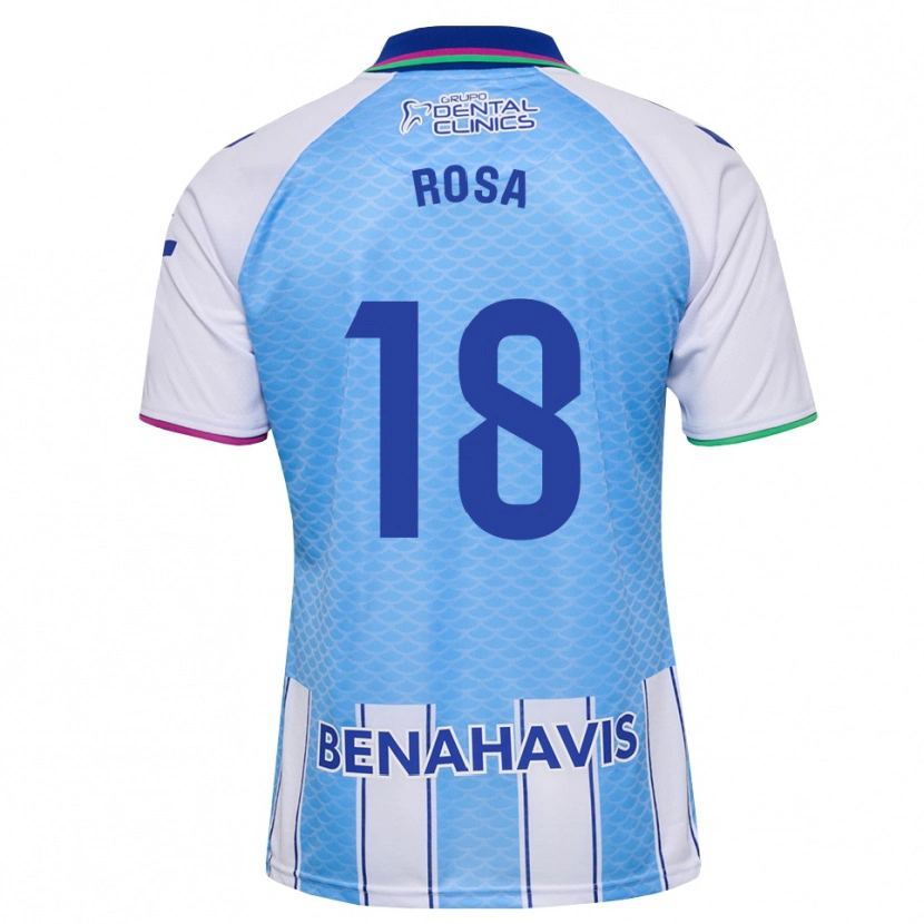 Danxen Mænd Marcos Rosa #18 Dyb Himmelblå Hvid Hjemmebane Spillertrøjer 2026/27 Trøje T-Shirt