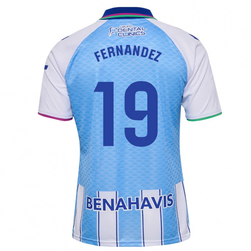 Danxen Mænd Raúl Fernández #19 Dyb Himmelblå Hvid Hjemmebane Spillertrøjer 2026/27 Trøje T-Shirt