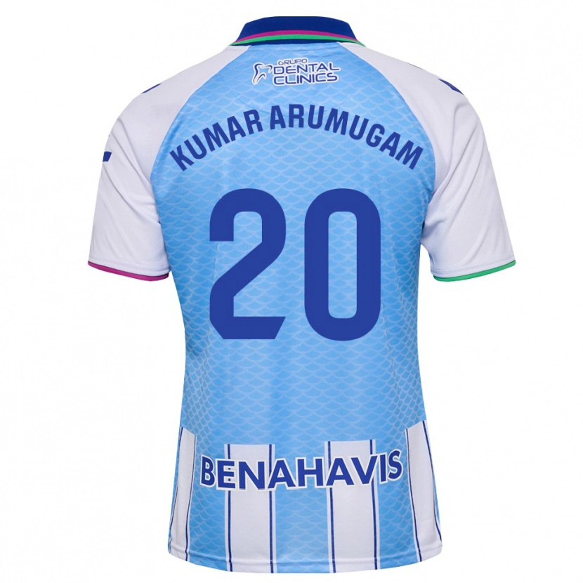 Danxen Mænd Suk Kumar Arumugam #20 Dyb Himmelblå Hvid Hjemmebane Spillertrøjer 2026/27 Trøje T-Shirt