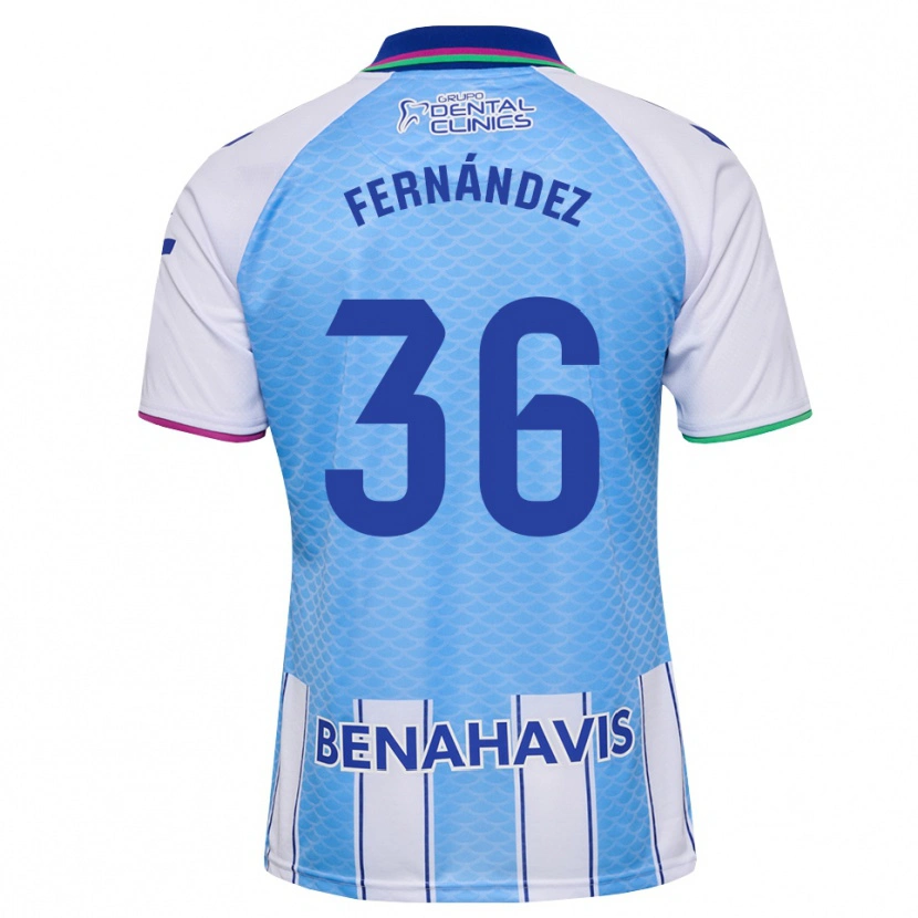 Danxen Mænd Basti Fernández #36 Dyb Himmelblå Hvid Hjemmebane Spillertrøjer 2026/27 Trøje T-Shirt