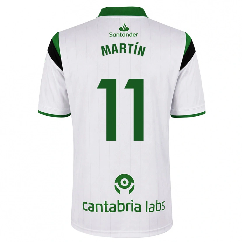 Danxen Mænd Andrés Martín #11 Hvid Grøn Sort Hjemmebane Spillertrøjer 2026/27 Trøje T-Shirt